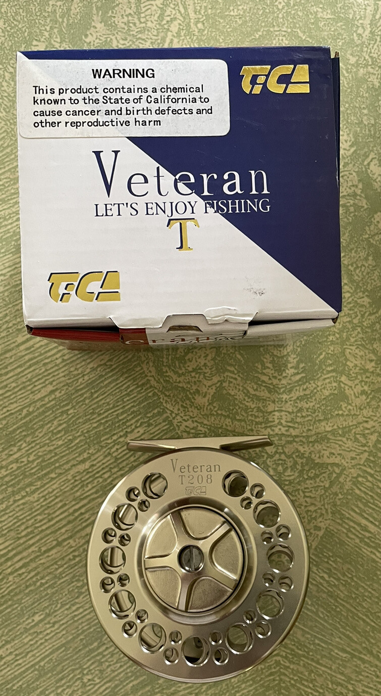 New Tica Veteran T Series T208 #7/8 Fly Reel 4BB 1RB