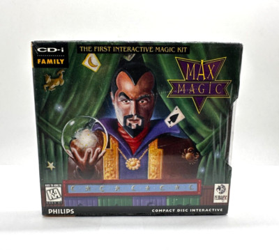 VTG Max Magic Philips CD-I Interactive Magic Kit New Sealed 1994