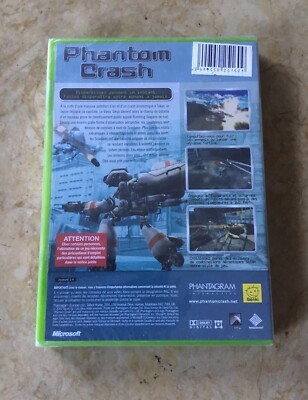 Phantom Crash Sur Xbox – PAL FR, Neuf Sous Blister, Jeu Action PEGI 12