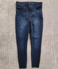 Spanx Women  s Size Small Ankle Jean-ish Leggings Stretch Dark Blue Wash 20018R