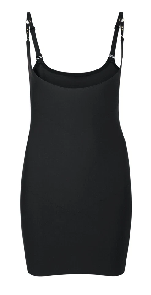 Vestido sin Mangas Wacoal Beauty Secret Talla M Negro Control de Moldeo Usa tu Propio Sujetador Foto 4 de 4