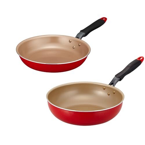 New Evercook Frying Pan Set  2 Piece (Frying Pan  10.2 inches (26 cm)  Deep