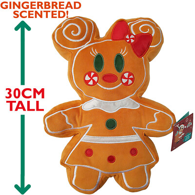 Disney Store Minnie Mouse Lebkuchenduft Plüschtier Kuscheltier Weihnachten 12 Zoll