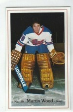1981-82 Regina Pats (WHL) Martin Wood (goalie)