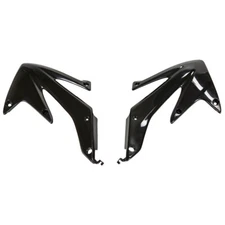 UFO Honda CRF Black Radiator Covers HO04600