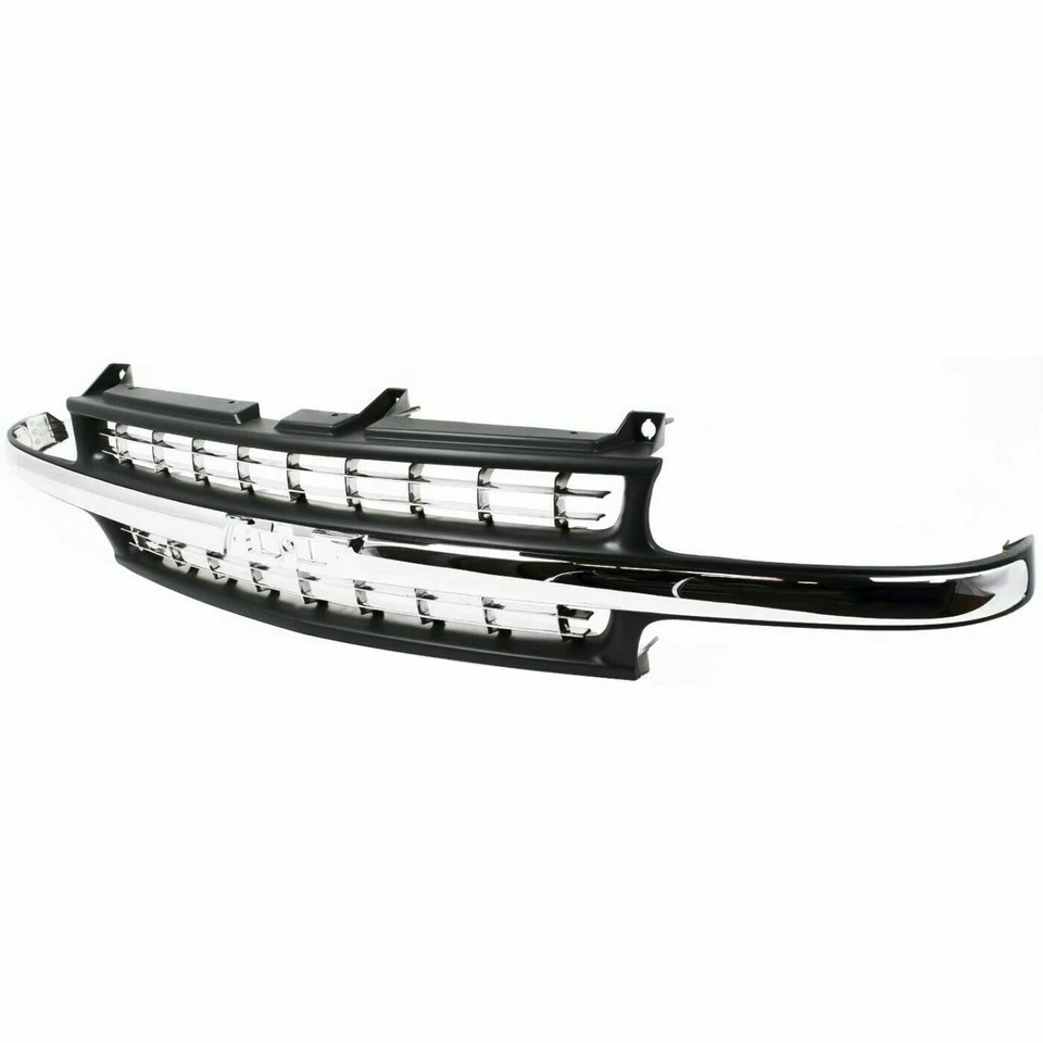Front Grille Fits Chevrolet Silverado 1500 1999-2002 15764313 GM1200424 - Image 2 of 4