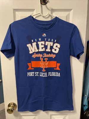 New York Mets Port Lucie Spring Training Majestic Men's Blue