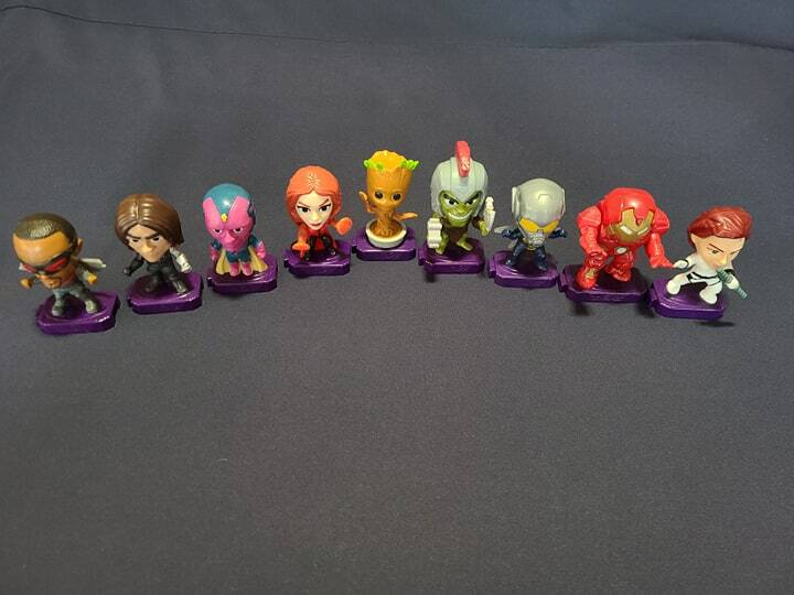 Marvel Studios Avenger Toys At Mcdonalds COMPLETE SET! 2020