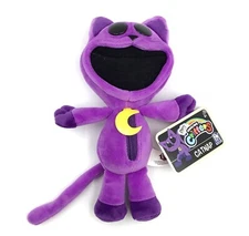 Poppy Playtime Smiling Critters 8" Catnap  Soft Plush New With Tag