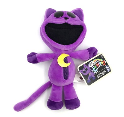 Poppy Playtime Smiling Critters 8'' Catnap  Soft Plush New With Tag