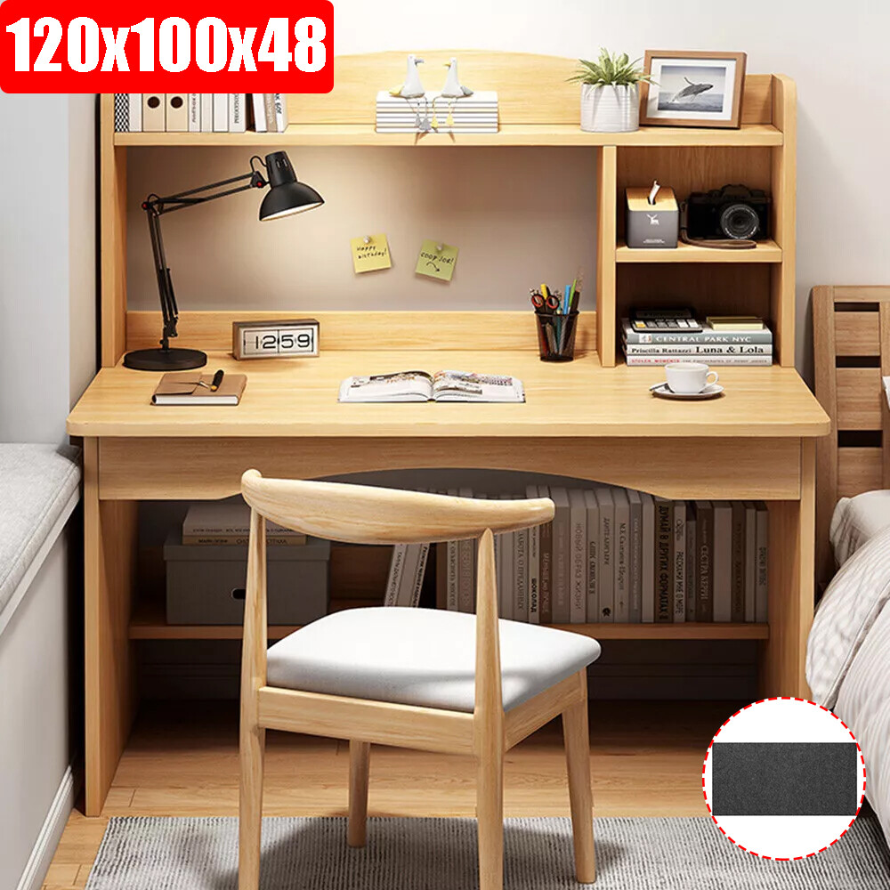 Blisswood Home Office Desk, White Computer Desk With Shelves & Sliding Keyboard Tray PC Laptop Table For Writing Workstation Bedroom Study Furniture (90 x 55 x 72CM) 11 Computer Desk Study Table Writing Shelves Home Office Wooden Workstation Laptop