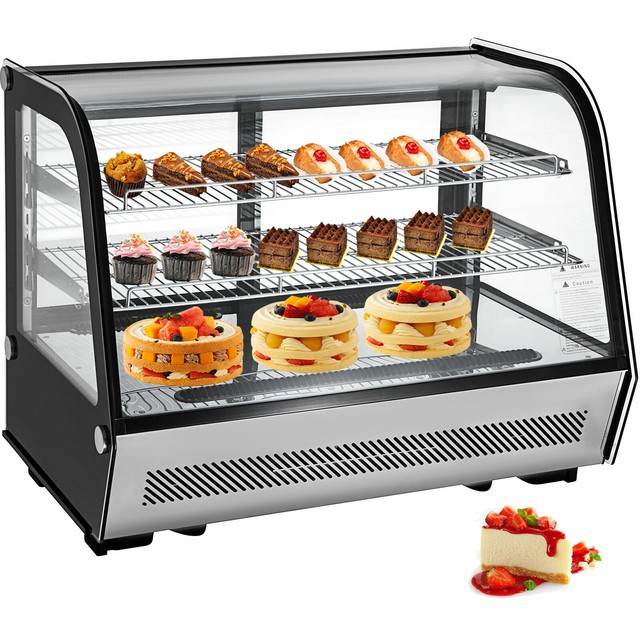 Habco Commercial Countertop Fridge Cooler Refrigerator Lighted