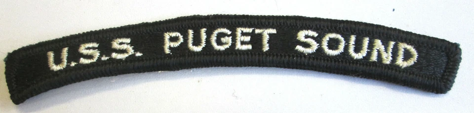 Titre d'épaule - shoulder title USS PUGET SOUND - Navire ravitailleur US NAVY - - Photo 1/1