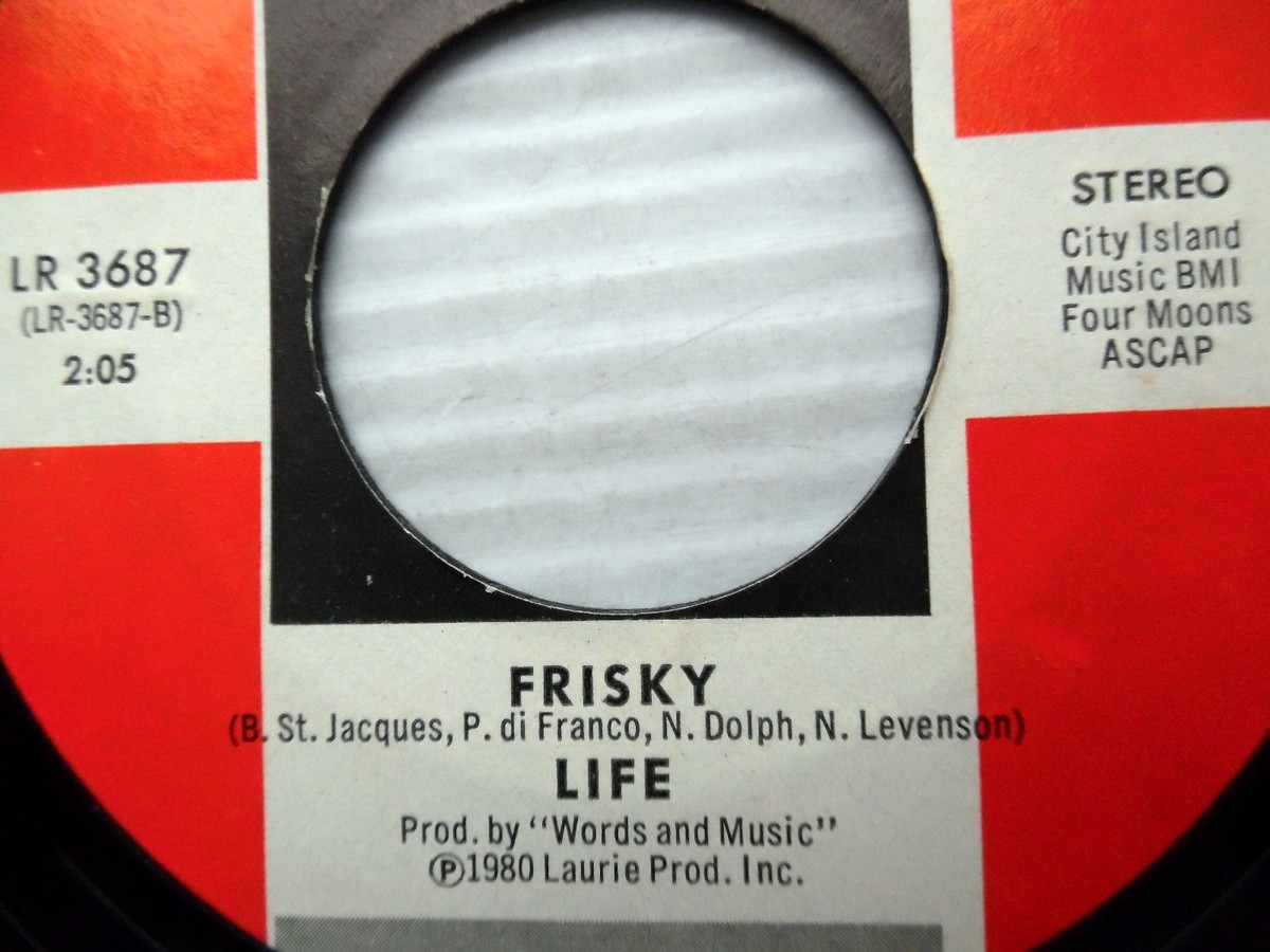 LIFE feat. RITCHIE CORDELL Life is a Rock b/w Frisky 1960