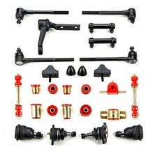 Red Poly Front End Suspension Master Rebuild Kit Fits 1970 Chevrolet Monte Carlo