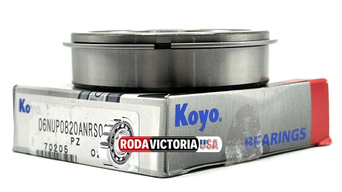 KOYO JAPAN 06NUP0820 A NR BEARING + SNAP RING for TOYOTA 90365