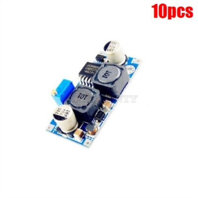10Pcs Down Converter Module Solar Voltage LM2577 Step Up Dc-Dc Auto Boost Buc pt