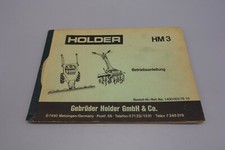 HOLDER Motoculteur