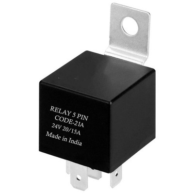 Mictuning Mini Motorrelais Schütz Auto Schalter 5-Pin 24V 20/15A Universal