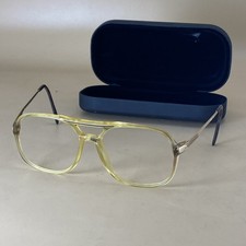 Vintage German Aviator Eyeglasses Frame /Gold Tone Metal  13/490 58-18-145
