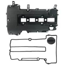 Engine Valve Cover Kit with Gaskets, Oil Filler Cap & Bolts Compatible with 2...