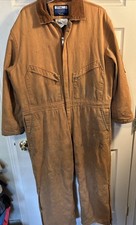 VTG Walls Blizzard Pruf Insulated Coveralls Worn Duck Canvas XL SHORT 46-48