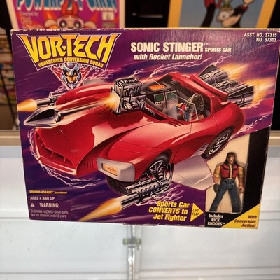 Vor-Tech Undercover Conversion Squad Sonic Stringer Car Rick Rhodes. Kenner 1996