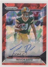 2016 Panini Prizm Rookie Red Crystals 66/75 Trevor Davis #RA-TDV Auto 1u0
