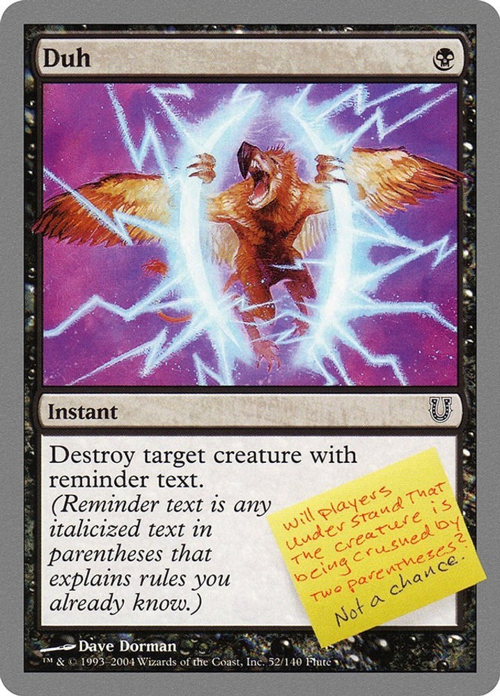 Duh - 52 - Unhinged - LP