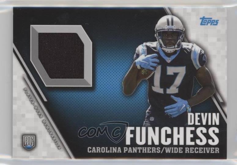 Devin Funchess Topps Platinum Rookie Autograph Patch #DF Base