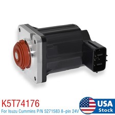 K5t74176 Exhaust Gas Recirculation Valve K5t70296 For Isuzu Cummins 8-pin 24v K5t74176 Exhaust Gas Recirculation Valve K5t70296 For Isuzu Cummins 8-pin 24v