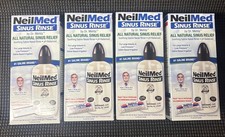 NeilMed Sinus Rinse 4 Bottles 8 OZ+$3 off on any Refill Packets Exp: 11/28/29