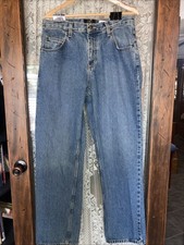 RedHead Jeans 34x32 Blue Classic Fit Straight Cut Casual Denim 100 Cotton