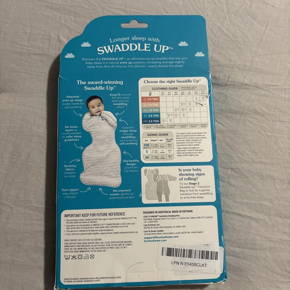 Love to Dream Swaddle Up NB 5-8.5lbs Dusty Pink - Image 2 of 4