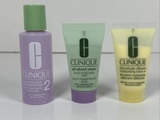 Clinique 3-Step Refresher Course Skincare Set For Dry Combination Skin Brand New