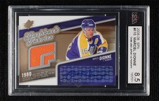 2005-06 SPx Flashback Fabrics Marcel Dionne #110 KSA 8.5 Mint Auto HOF h1c
