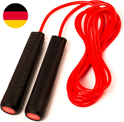 Everlast Adjustable Weighted Jump Rope (335Cm) Ganzkörper-Workout, 3 Gewichtsopt