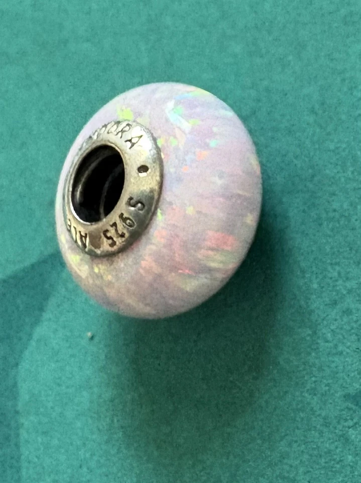 Auténtico Pandora Rosa Opalescente Dije Foto 2 de 3