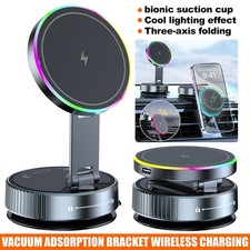 Magsafe Car Mount Charger, 360° Adjustable 15W Fast Charging Magnetic NEW