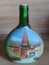 Rarität Bocksbeutel ~ handbemalt ~ Das Rödelseer Tor Iphofen ~ 0,7 l ~