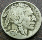 US 1914 Buffalo Nickel  **