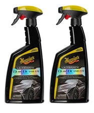 Meguiar's Ultimate Quik Detailer 24oz (Pack of 2) Light Clean & High Gloss Shine