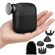 Mini Massage Gun Portable Deep Tissue Percussion Muscle Massager Black