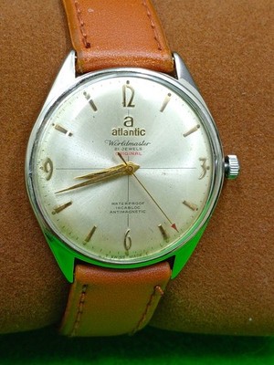 vintage Atlantic Worldmaster Original watch 21 Jewels Mechanical Manual