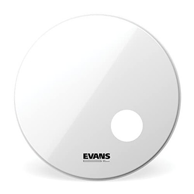 EVANS EQ3 Resonant Bass Head Smooth White 7,5mil + 10mil Ring 22 Zoll (BD22RSW)