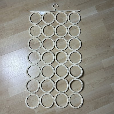 IKEA KOMPLEMENT 27 Circle Boho Woven Scarf & Accessory Hanger   NWOT