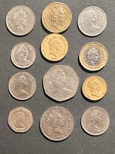 12 British EMP Elizabeth II Group Lot 1975-2000 New Zealand Aussie Canada