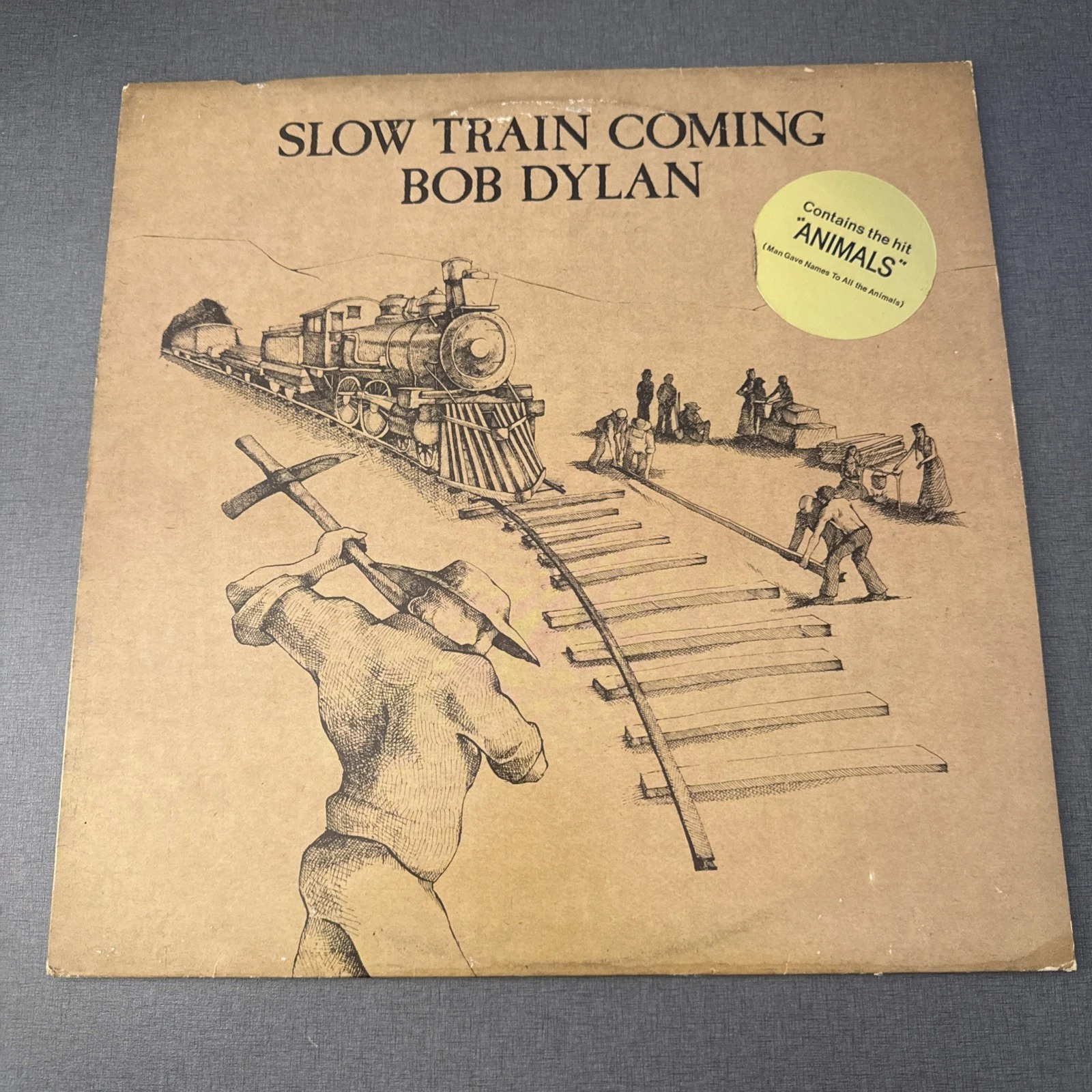Vinyle 33 T 33 Tours Bob Dylan Slow Train Coming CBS 86095