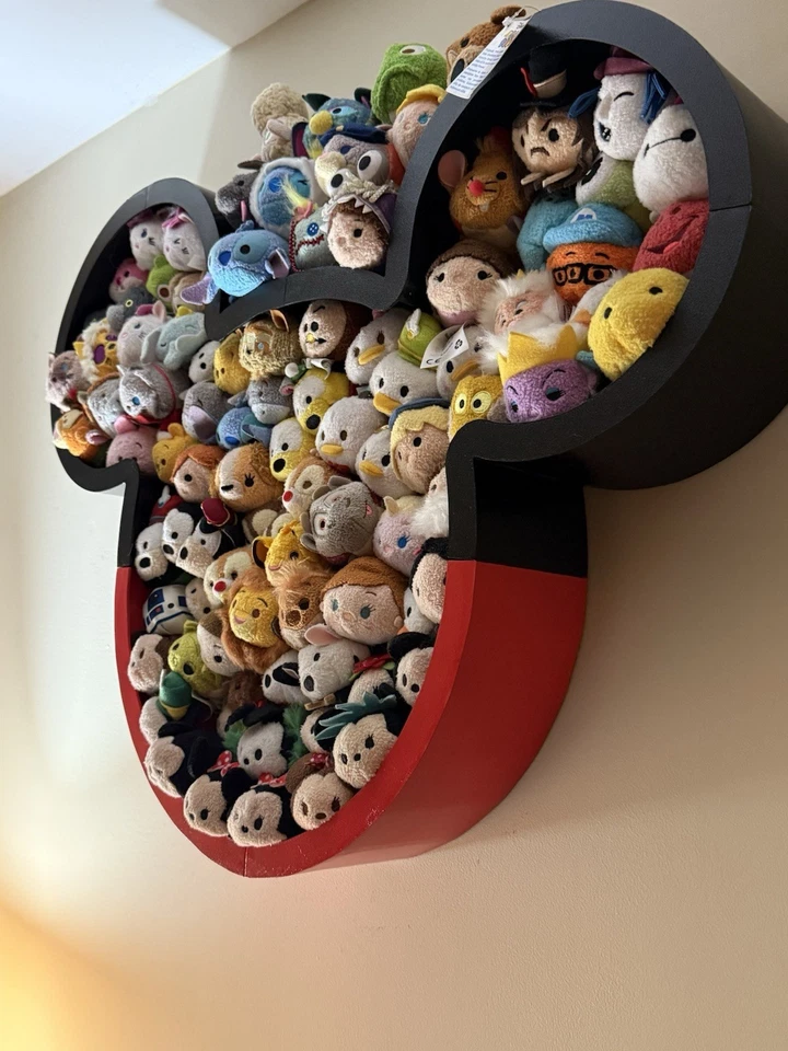 3-D Printed Black and Red Mickey Mouse Tsum Tsum Holder Display Stand Disney - Image 2 of 4