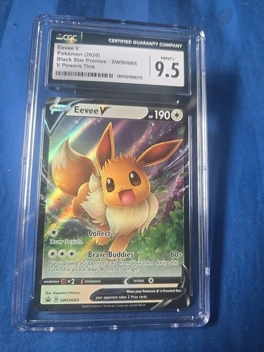 Eevee V SWSH065 SWSH: Sword & Shield Promo Cards Holo